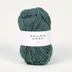 Rauma Vams Mørk gråmint melert 412