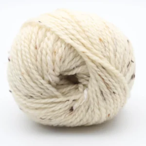 BC Garn Hamelton Tweed 1 GOTS Natural White 002